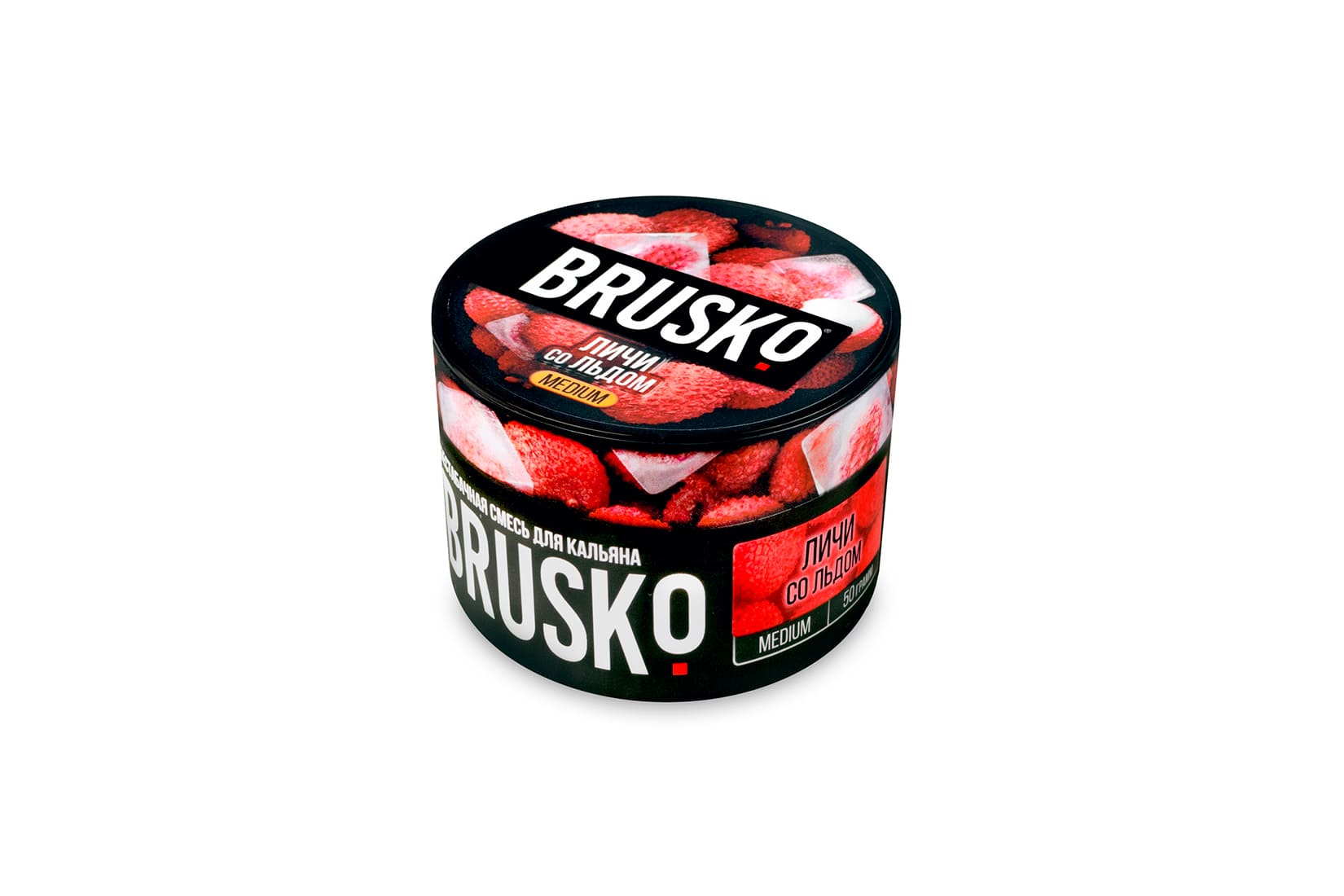 Бестабачная смесь для кальяна Brusko Личи со льдом – описание, отзывы, миксы