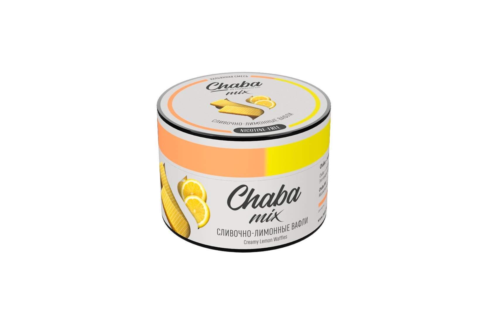 Бестабачная смесь для кальяна Chaba Mix — Creamy Lemon Waffles (Сливочно-лимонные вафли)