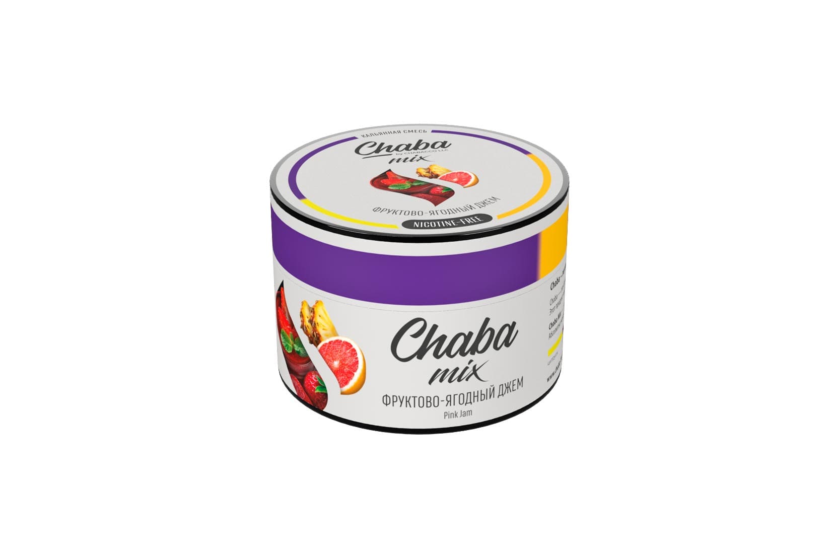 Бестабачная смесь для кальяна Chaba Mix — Pink Jam (Фруктово-ягодный джем)