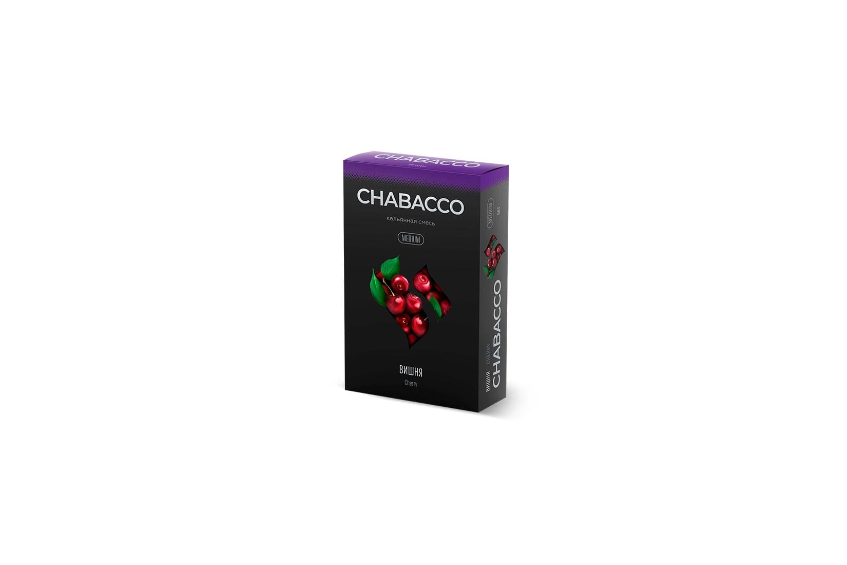 Бестабачная смесь для кальяна Chabacco MEDIUM — Cherry (Вишня)