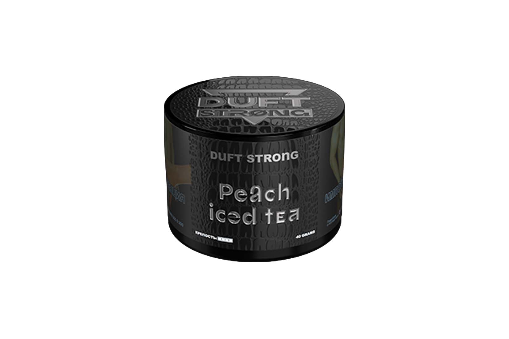 Табак для кальяна DUFT STRONG — PEACH ICED TEA (Персиковый чай со льдом)